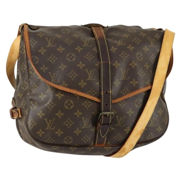 LOUIS VUITTON Handbags - Authentic LOUIS VUITTON Monogram Saumur 35 Shoulder Bag M42254 LV